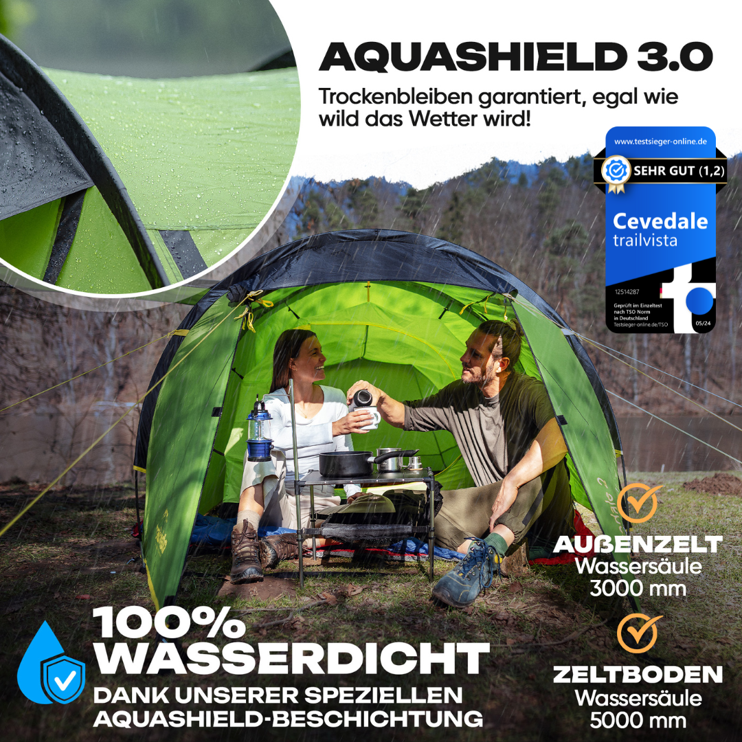Cevedale 2 – Dein kompaktes Zelt für echte Outdoor-Erlebnisse