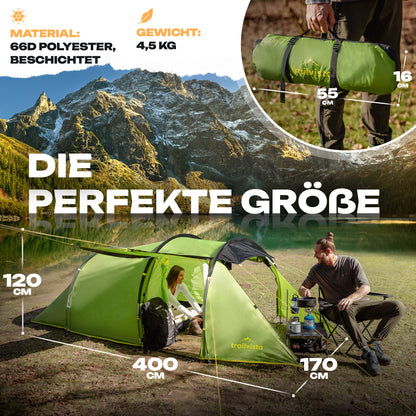 Cevedale 2 – Dein kompaktes Zelt für echte Outdoor-Erlebnisse